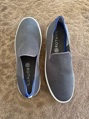 Rothy's Women’s Grey Slip-On Knit Sneaker